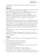 Preview for 7 page of Philips Candlelight Set HF8430 User Manual