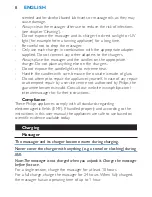 Preview for 8 page of Philips Candlelight Set HF8430 User Manual