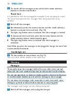 Preview for 12 page of Philips Candlelight Set HF8430 User Manual