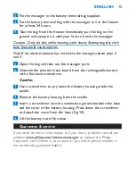 Preview for 15 page of Philips Candlelight Set HF8430 User Manual