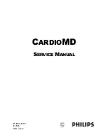 Предварительный просмотр 1 страницы Philips CARDIOMD Service Manual