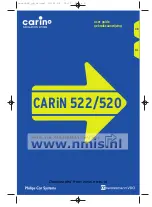 Philips Carin 520 User Manual preview