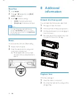 Предварительный просмотр 17 страницы Philips CarStudio CE131 User Manual