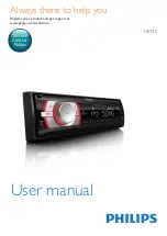 Philips CarStudio CE132 User Manual предпросмотр