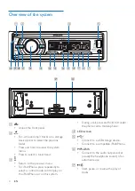 Предварительный просмотр 6 страницы Philips CarStudio CE132 User Manual