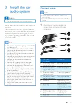 Предварительный просмотр 9 страницы Philips CarStudio CE132 User Manual