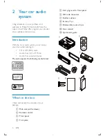 Предварительный просмотр 5 страницы Philips CarStudio CEM1100 User Manual