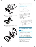 Предварительный просмотр 11 страницы Philips CarStudio CEM1100 User Manual