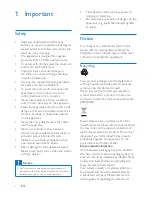 Предварительный просмотр 3 страницы Philips CarStudio CEM2101/12 User Manual