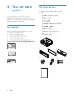 Предварительный просмотр 5 страницы Philips CarStudio CEM2101/12 User Manual