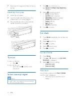 Предварительный просмотр 11 страницы Philips CarStudio CEM2101/12 User Manual