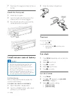 Preview for 12 page of Philips CarStudio CEM3100 User Manual