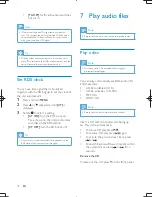 Preview for 17 page of Philips CarStudio CEM5100 User Manual