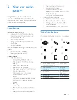 Предварительный просмотр 5 страницы Philips CarStudio CMD305A User Manual