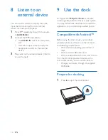 Предварительный просмотр 18 страницы Philips CarStudio CMD305A User Manual