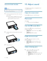 Предварительный просмотр 24 страницы Philips CarStudio CMD305A User Manual