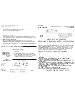 Preview for 1 page of Philips CAX Series Instruction Sheet