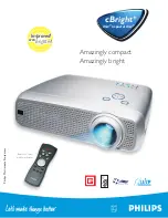 Предварительный просмотр 1 страницы Philips cBright XG2+ Impact Brochure & Specs