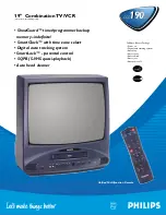 Preview for 1 page of Philips CCC190AT Specifications