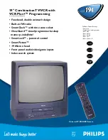 Philips CCC194AT Specifications preview