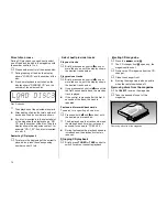 Предварительный просмотр 16 страницы Philips CCR 2006 Operating Manual