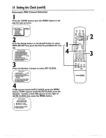 Предварительный просмотр 14 страницы Philips CCX194AT Owner'S Manual