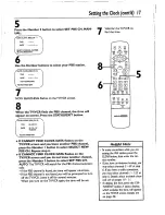 Предварительный просмотр 17 страницы Philips CCX194AT Owner'S Manual