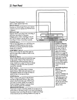 Предварительный просмотр 22 страницы Philips CCX194AT Owner'S Manual