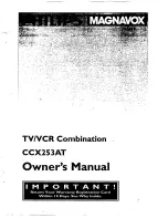 Preview for 1 page of Philips CCX253AT Owner'S Manual