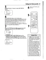 Preview for 15 page of Philips CCX253AT Owner'S Manual