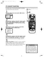 Предварительный просмотр 10 страницы Philips CCZ134AT Owner'S Manual