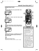 Предварительный просмотр 11 страницы Philips CCZ134AT Owner'S Manual