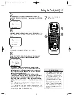 Предварительный просмотр 17 страницы Philips CCZ134AT Owner'S Manual