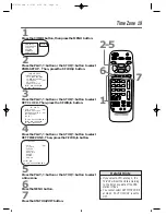 Предварительный просмотр 19 страницы Philips CCZ134AT Owner'S Manual