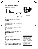 Предварительный просмотр 34 страницы Philips CCZ134AT Owner'S Manual