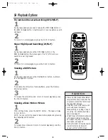 Предварительный просмотр 54 страницы Philips CCZ134AT Owner'S Manual