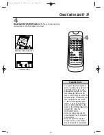 Preview for 39 page of Philips CCZ190AT Owner'S Manual