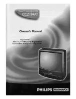 Philips CCZ194AT99 Owner'S Manual preview