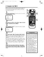 Preview for 8 page of Philips CCZ196AT Owner'S Manual