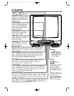 Preview for 22 page of Philips CCZ254AT99 Owner'S Manual