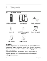 Предварительный просмотр 8 страницы Philips CD 140 User Manual