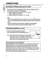 Предварительный просмотр 8 страницы Philips CD 15 Instructions For Use Manual