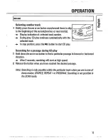 Предварительный просмотр 11 страницы Philips CD 15 Instructions For Use Manual