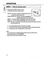 Предварительный просмотр 12 страницы Philips CD 15 Instructions For Use Manual