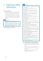 Preview for 5 page of Philips CD 1813B - User Manual