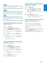 Preview for 18 page of Philips CD 1813B - User Manual