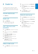 Preview for 20 page of Philips CD 1813B - User Manual