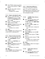 Предварительный просмотр 22 страницы Philips CD 240 User Manual