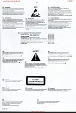 Предварительный просмотр 4 страницы Philips CD 753 Service Manual