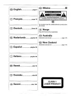 Предварительный просмотр 2 страницы Philips CD 911 User Manual